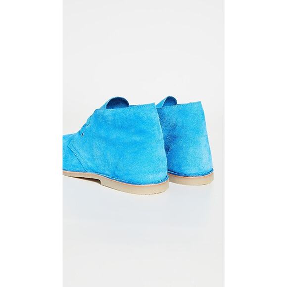Paul Smith Norman Mens Blue Suede Chukka Boots - 12 US